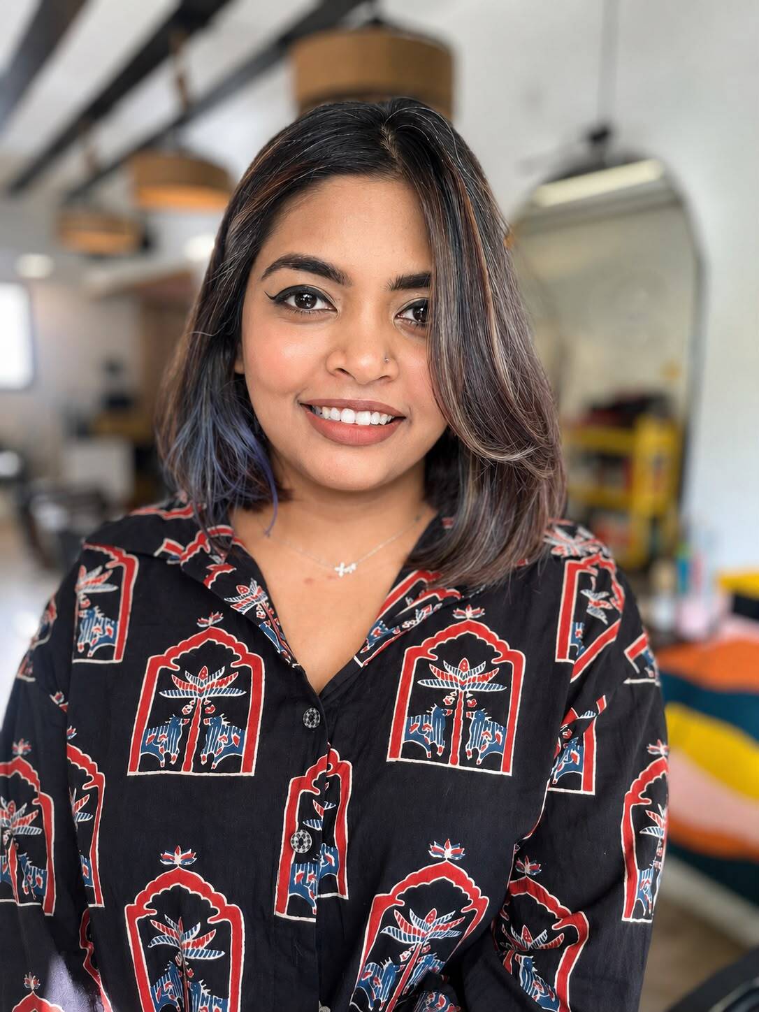 Roshni Shah, head stylist, nail technician, and makeup artist, Bizarre Salon Lullanagar Pune